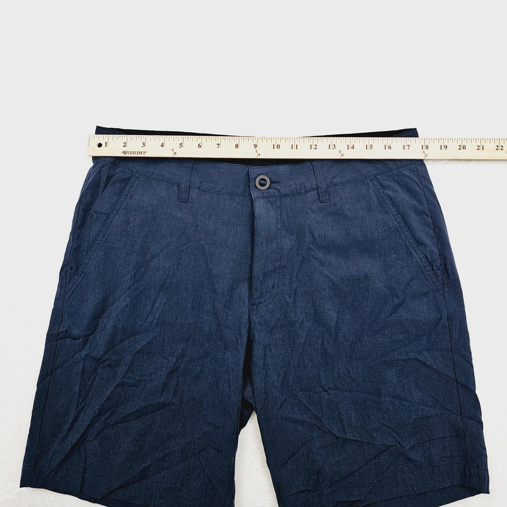 Fox Racing Essex Tech Shorts Mens 34 Navy Blue Stretch Chino MTB Casual Hiking - Picture 5 of 11
